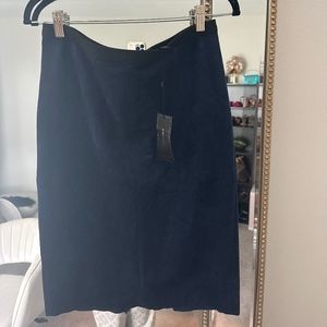 BCBGMAXAZRIA Suede Skirt